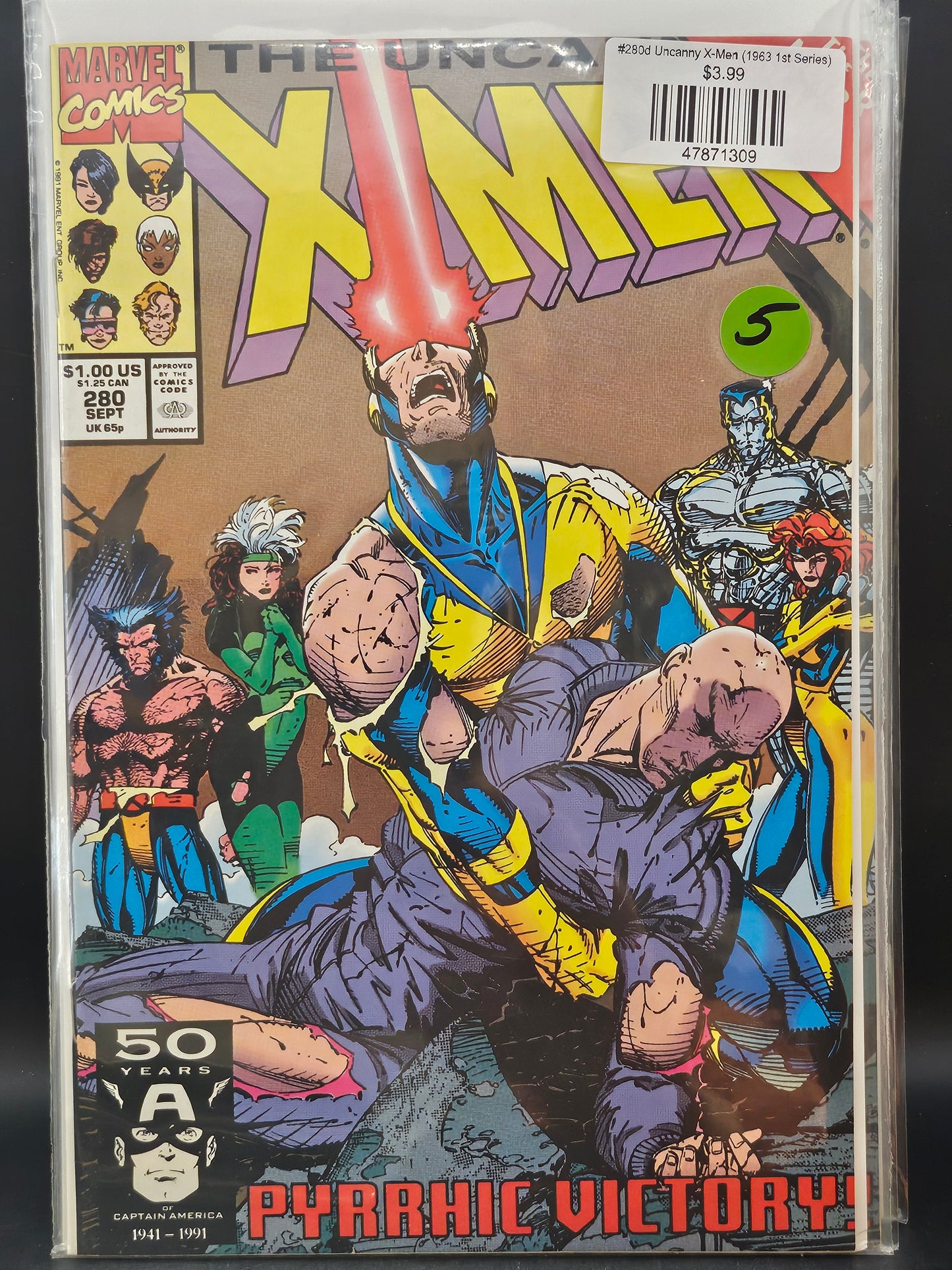 #280d Uncanny X-Men (1963 1st Series)