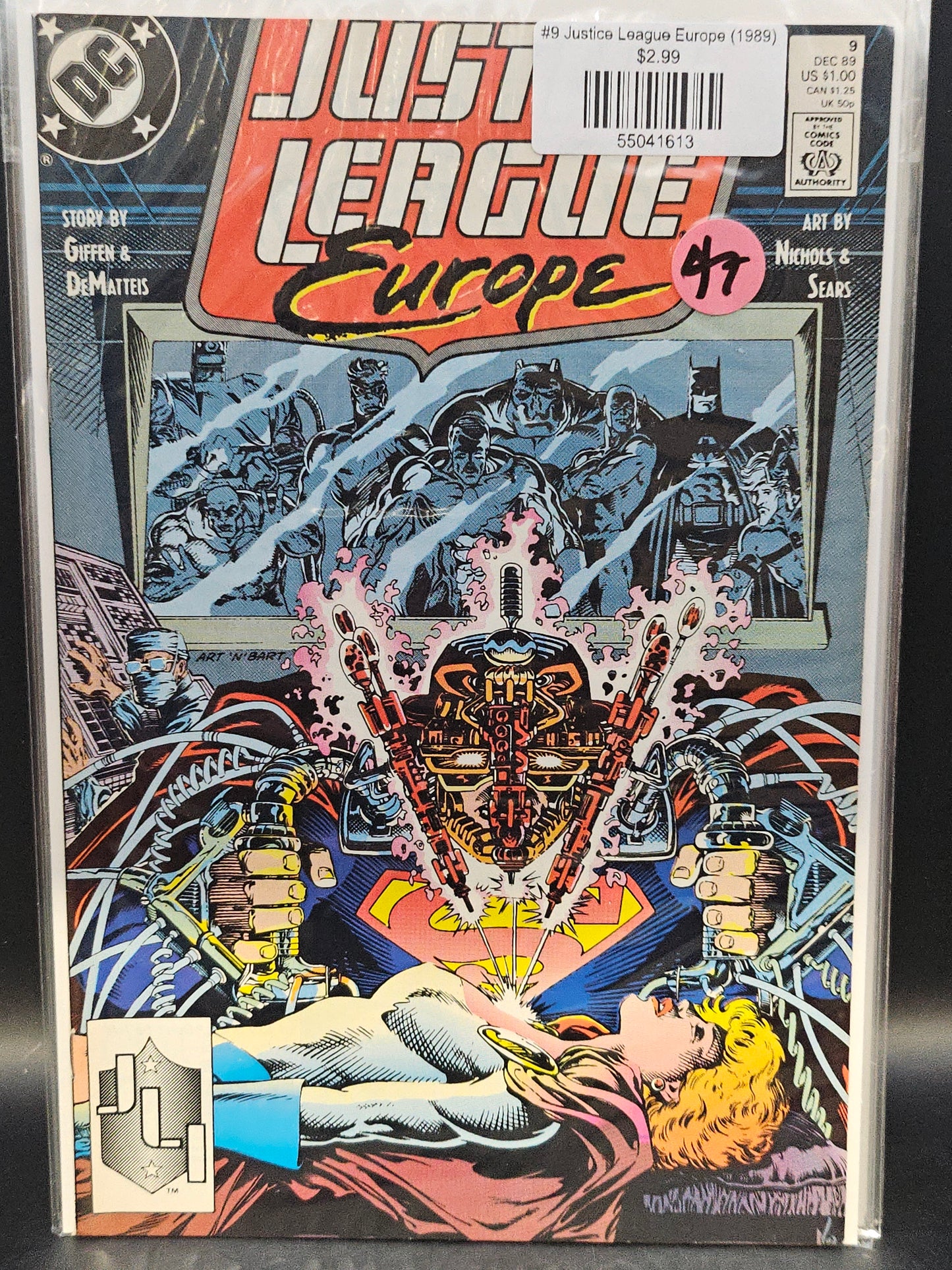 #9 Justice League Europe (1989)