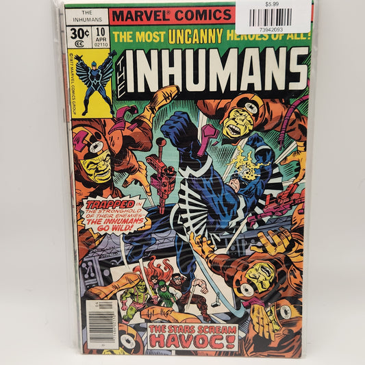 #10 Inhumans (1975 1st Series)