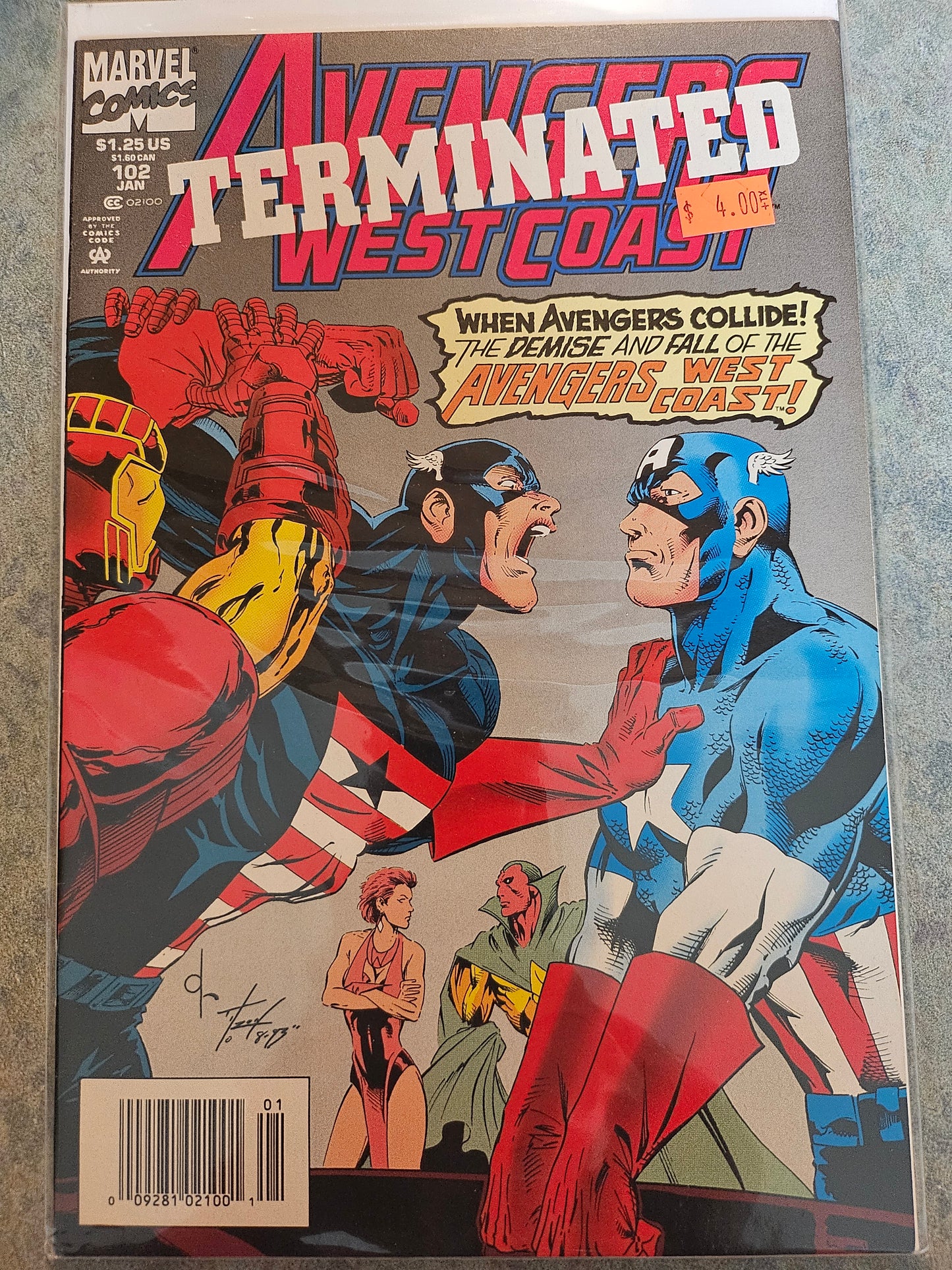 Avengers West Coast – Marvel Comics – (1989–1994) – Volume 1 – #102