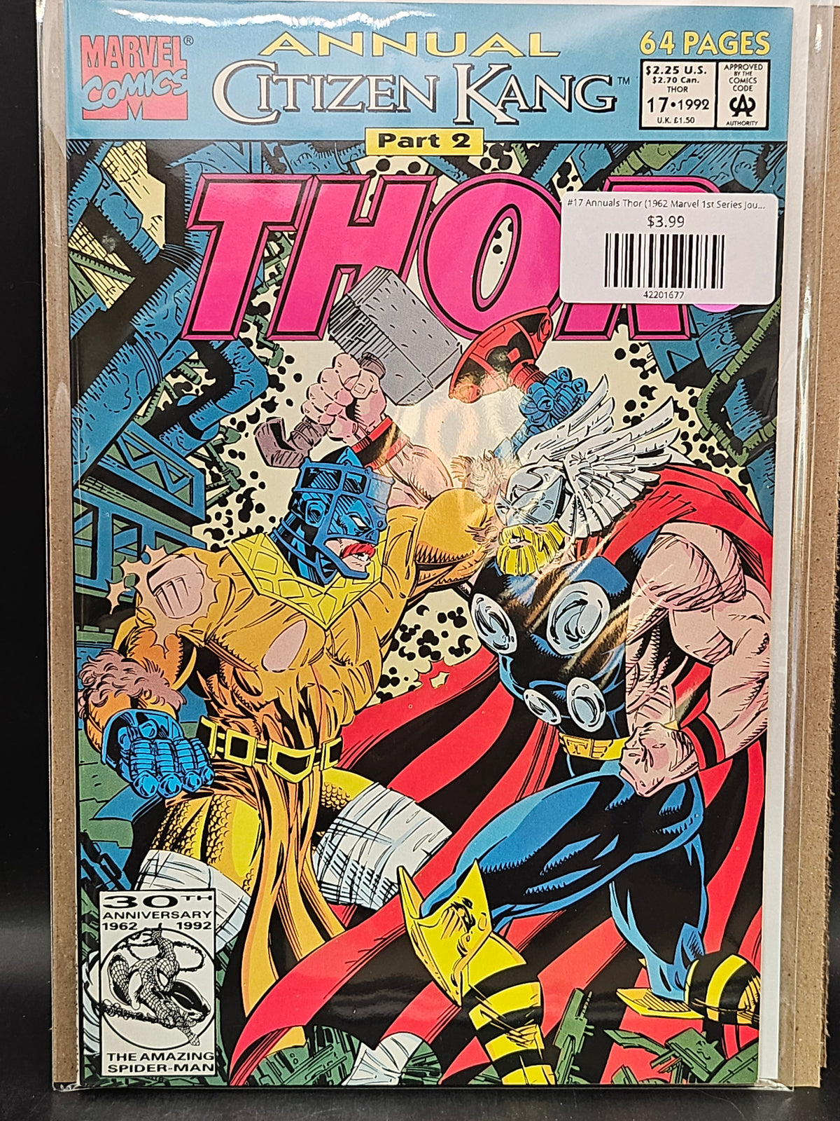 #17 Annuals Thor (1962 Marvel 1st Series Journey Into Mystery)