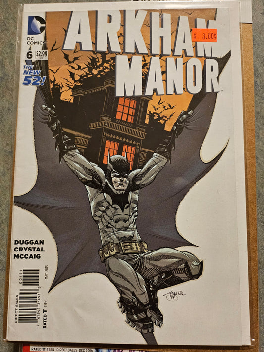 Batman: Arkham Manor – DC Comics – (2014–2015) – Volume 1 – Limited Series – #6 of 6