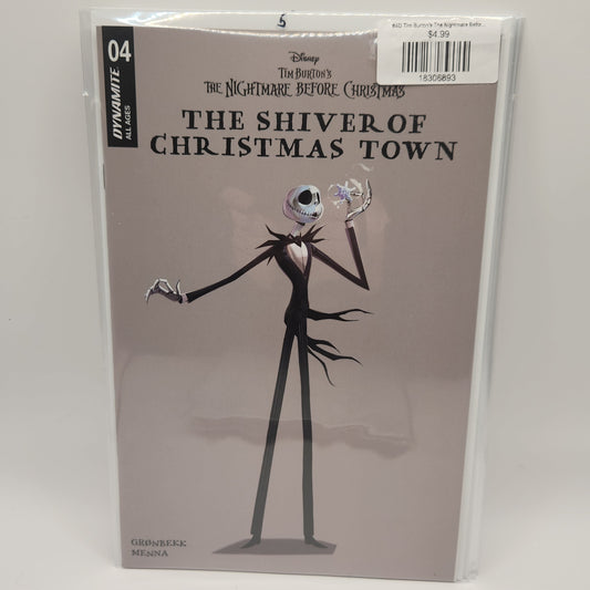 #4D Tim Burton's The Nightmare Before Christmas The Shiver of Christmas Town (2026 Dynamite)