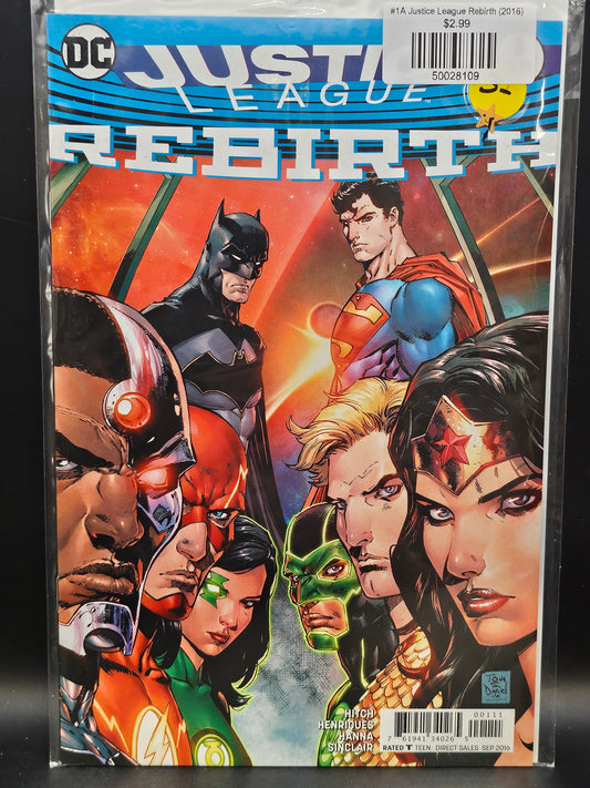 #1A Justice League Rebirth (2016)