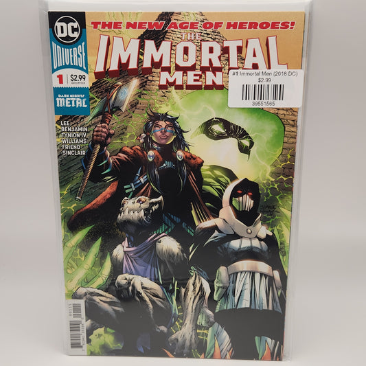 #1 Immortal Men (2018 DC)