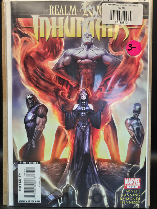#1 Realm of Kings Inhumans (2009 Marvel)