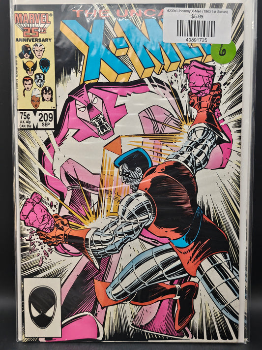 #209d Uncanny X-Men (1963 1st Series)