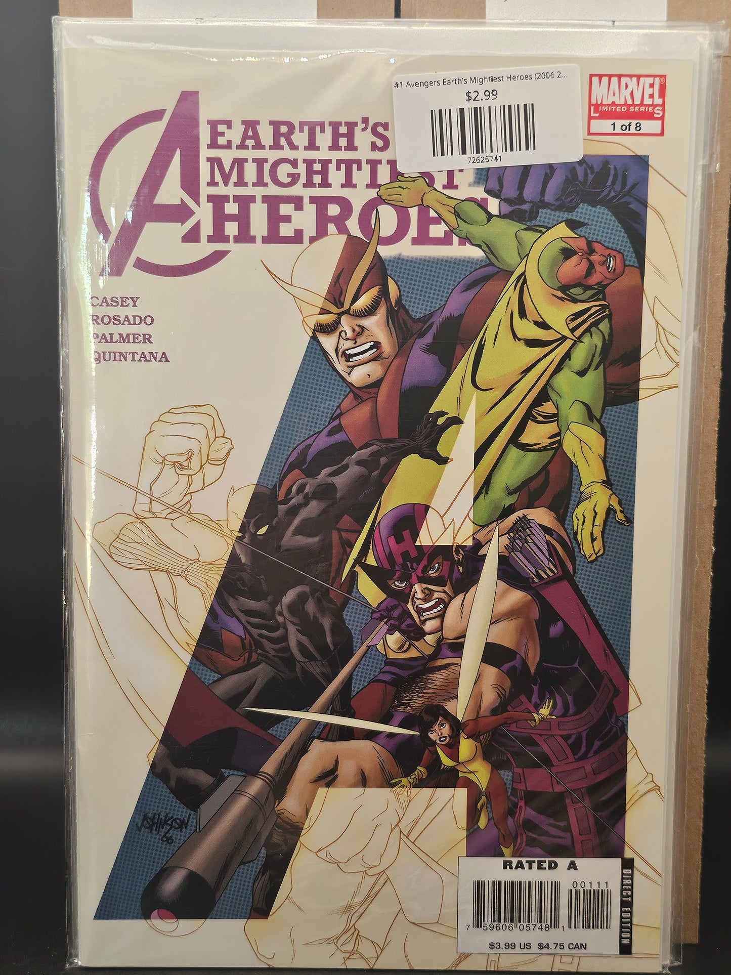 #1 Avengers Earth's Mightiest Heroes (2006 2nd Series)