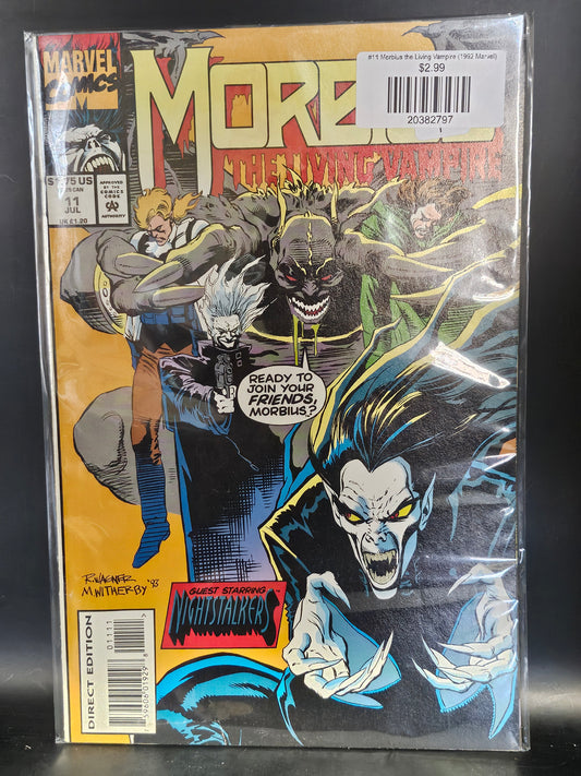 #11 Morbius the Living Vampire (1992 Marvel)