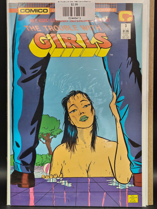 #3 Trouble with Girls (1989 Comico/Eternity)