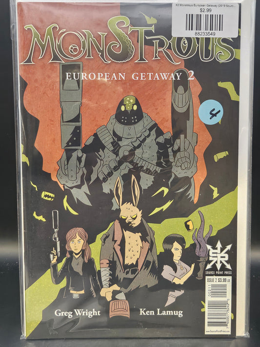 #2 Monstrous European Getaway (2019 Source Point Press)
