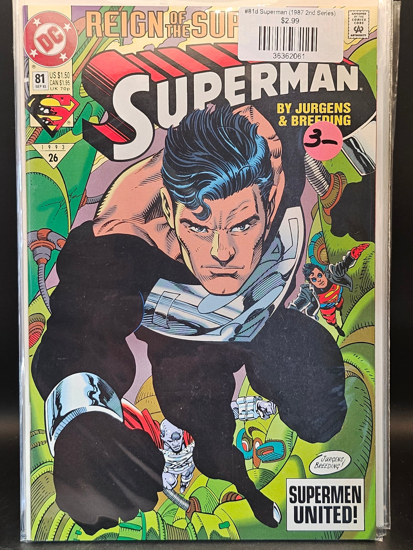 #81d Superman (1987 2nd Series)