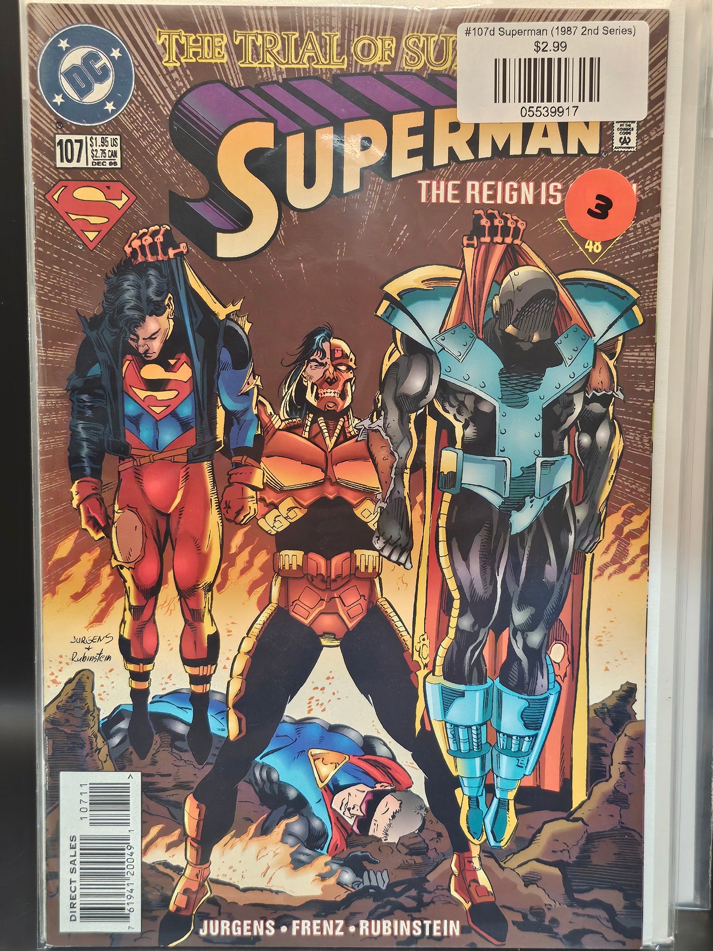 #107d Superman (1987 2nd Series)