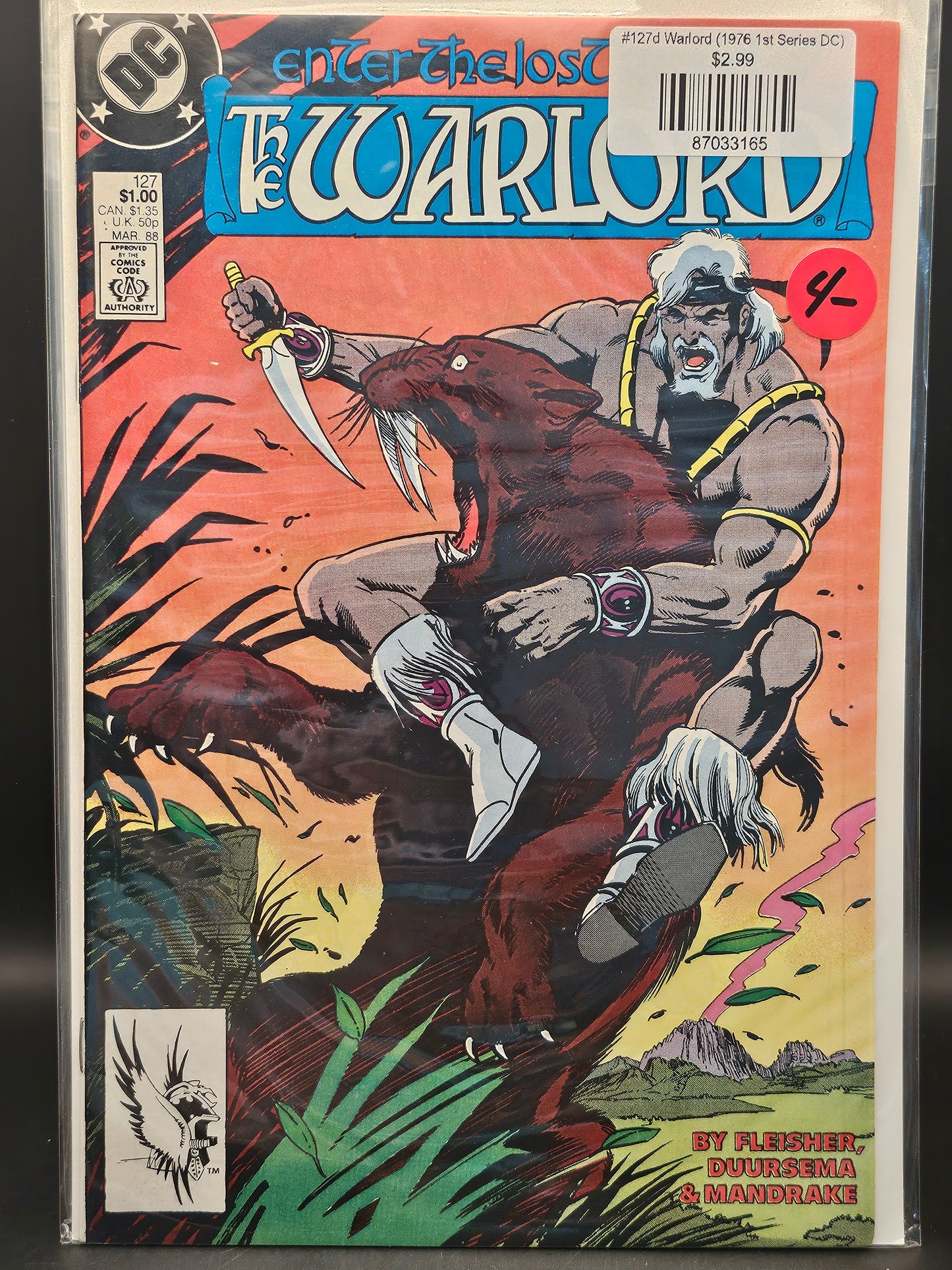 #127d Warlord (1976 1st Series DC)