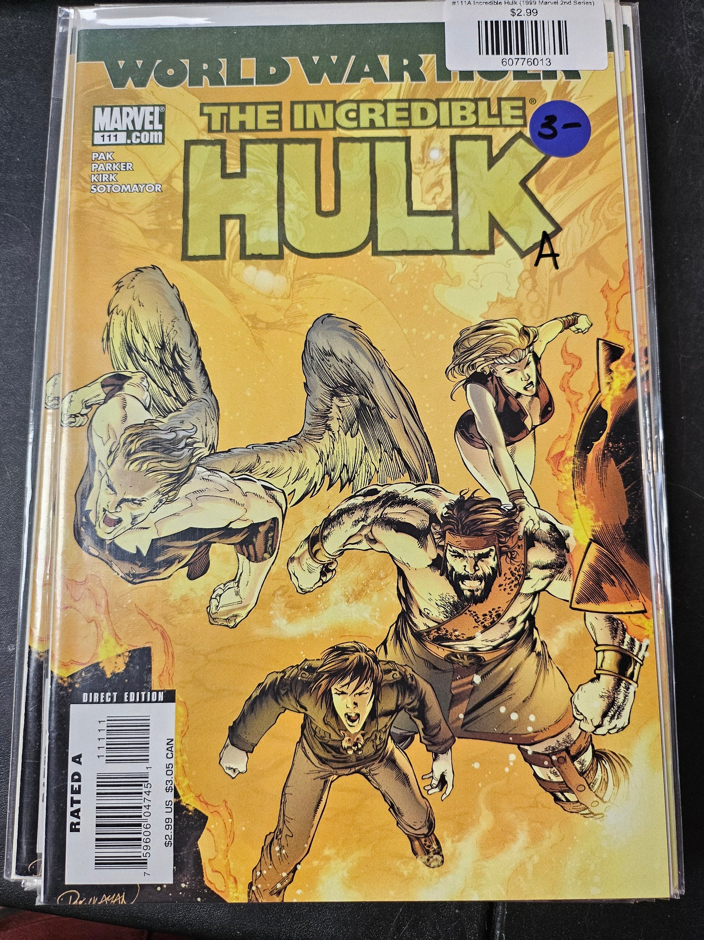 #111A Incredible Hulk (1999 Marvel 2nd Series)