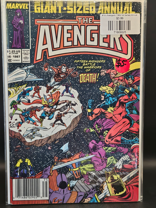 #16n Avengers (1963 1st Series) Annual