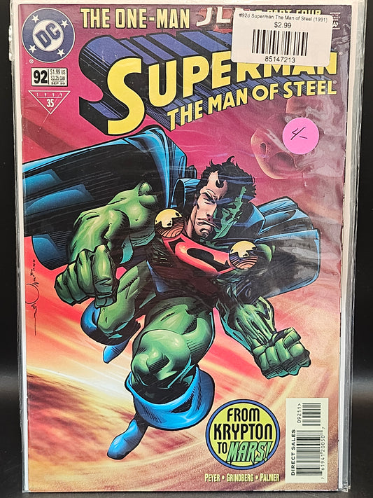 #92d Superman The Man of Steel (1991)