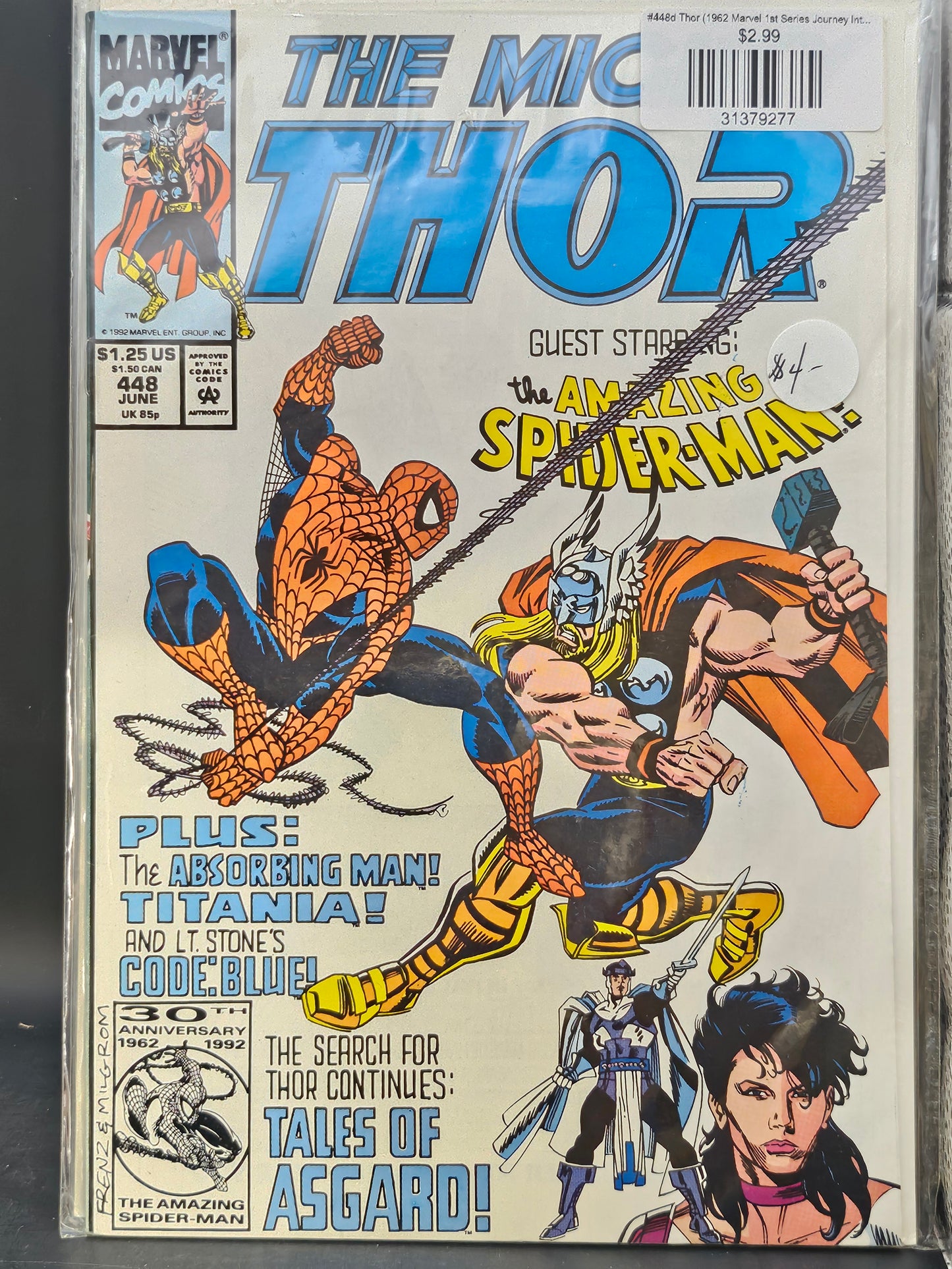 #448d Thor (1962 Marvel 1st Series Journey Into Mystery)
