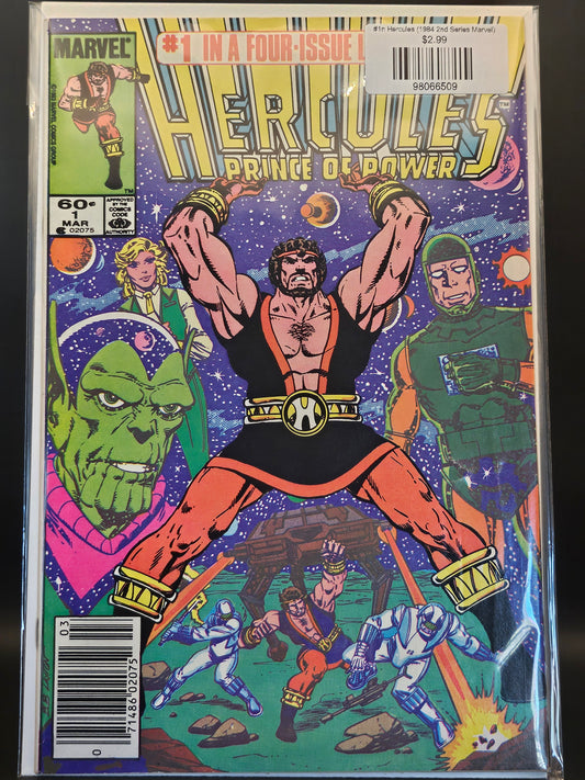#1n Hercules (1984 2nd Series Marvel)