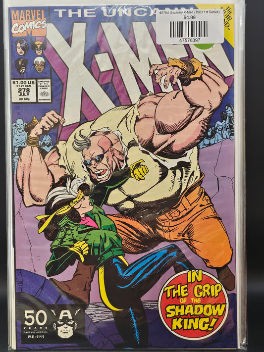 #278d Uncanny X-Men (1963 1st Series)