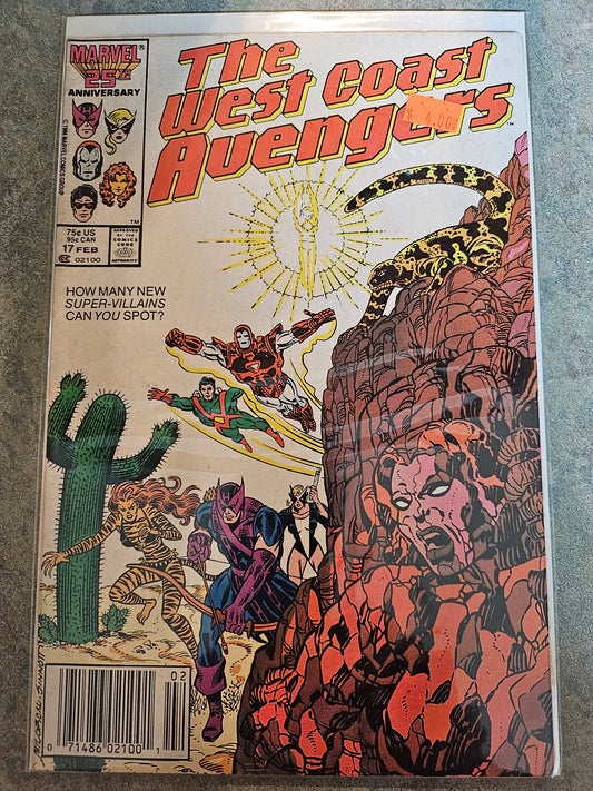 West Coast Avengers – Marvel Comics – (1985–1989) – Volume 2 – #17