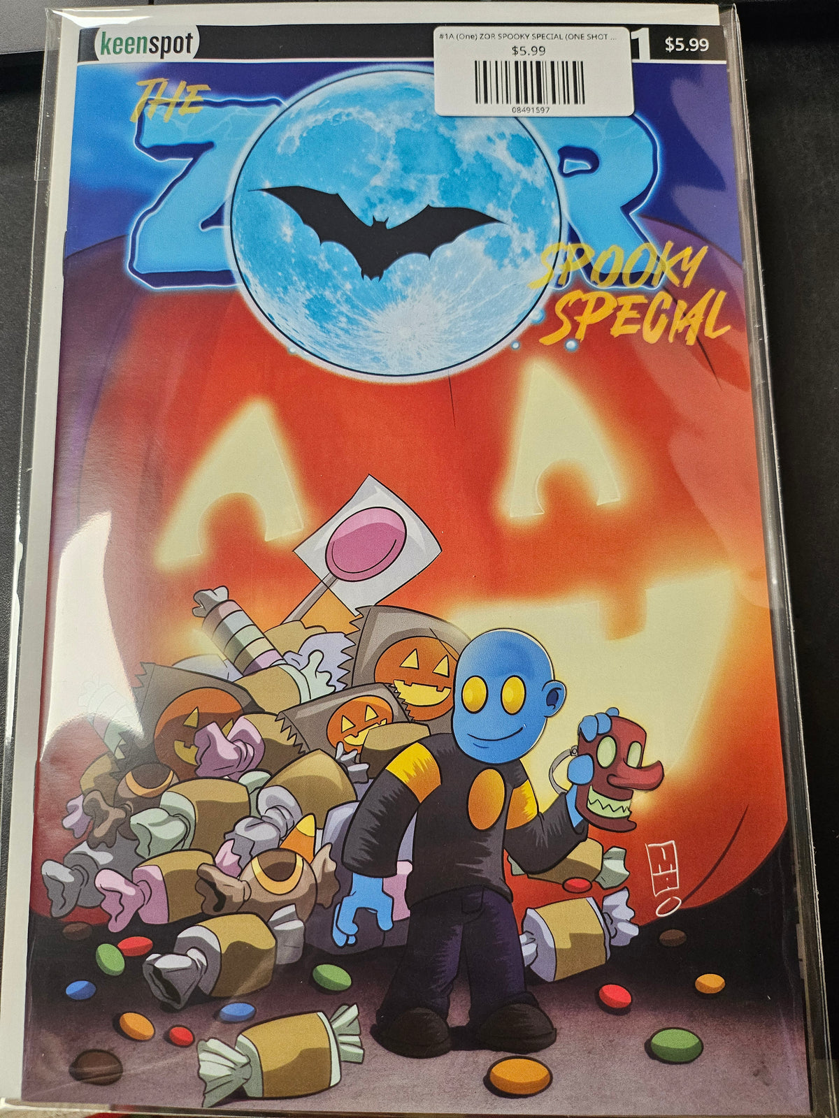 #1A (One) ZOR SPOOKY SPECIAL (ONE SHOT MICHAEL ADAMS)