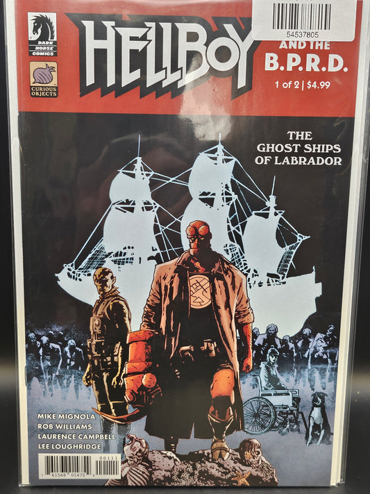 #1A Hellboy and the B.P.R.D. the Ghost Ships of Labrador (2025 Dark Horse)