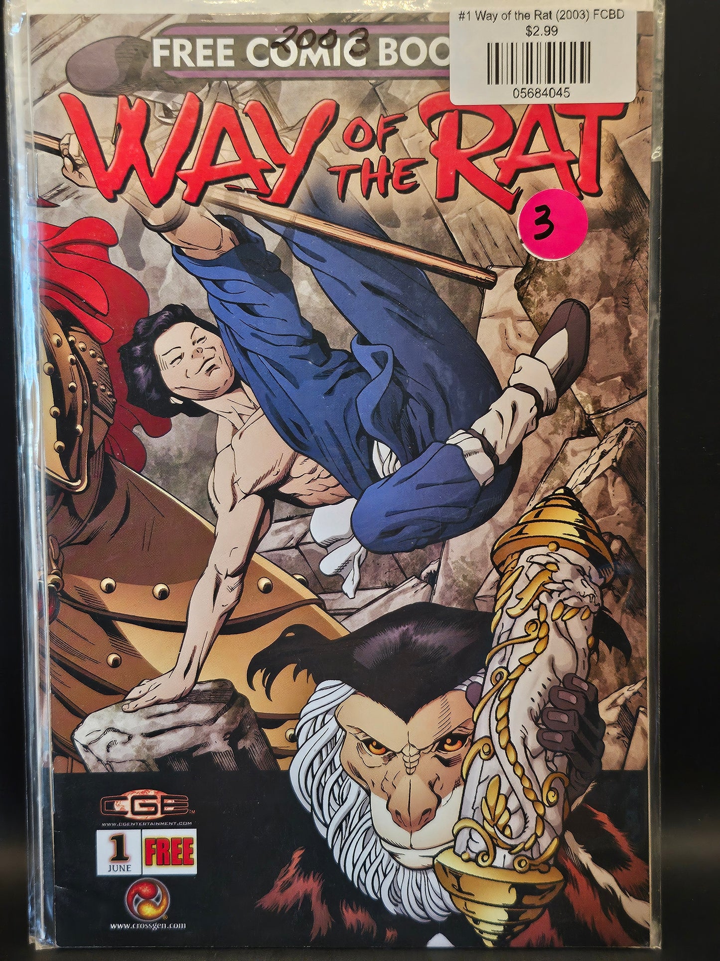 #1 Way of the Rat (2003) FCBD