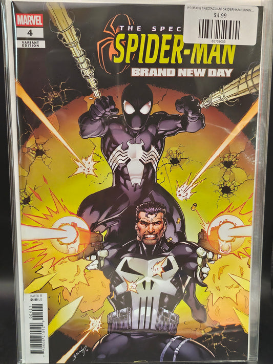 #4 (Mark) SPECTACULAR SPIDER-MAN: BRAND NEW DAY (MARK BAGLEY VARIANT)