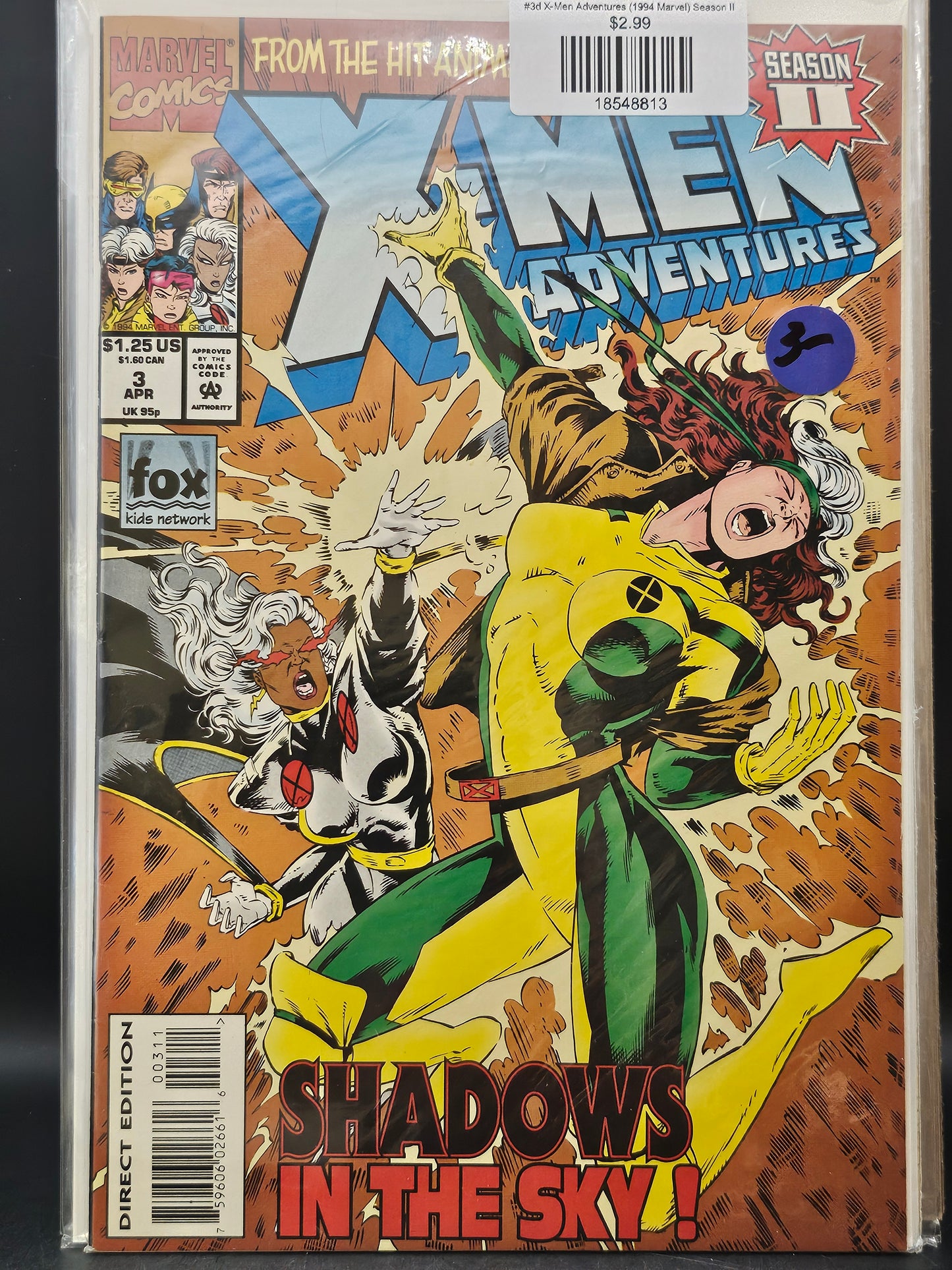 #3d X-Men Adventures (1994 Marvel) Season II