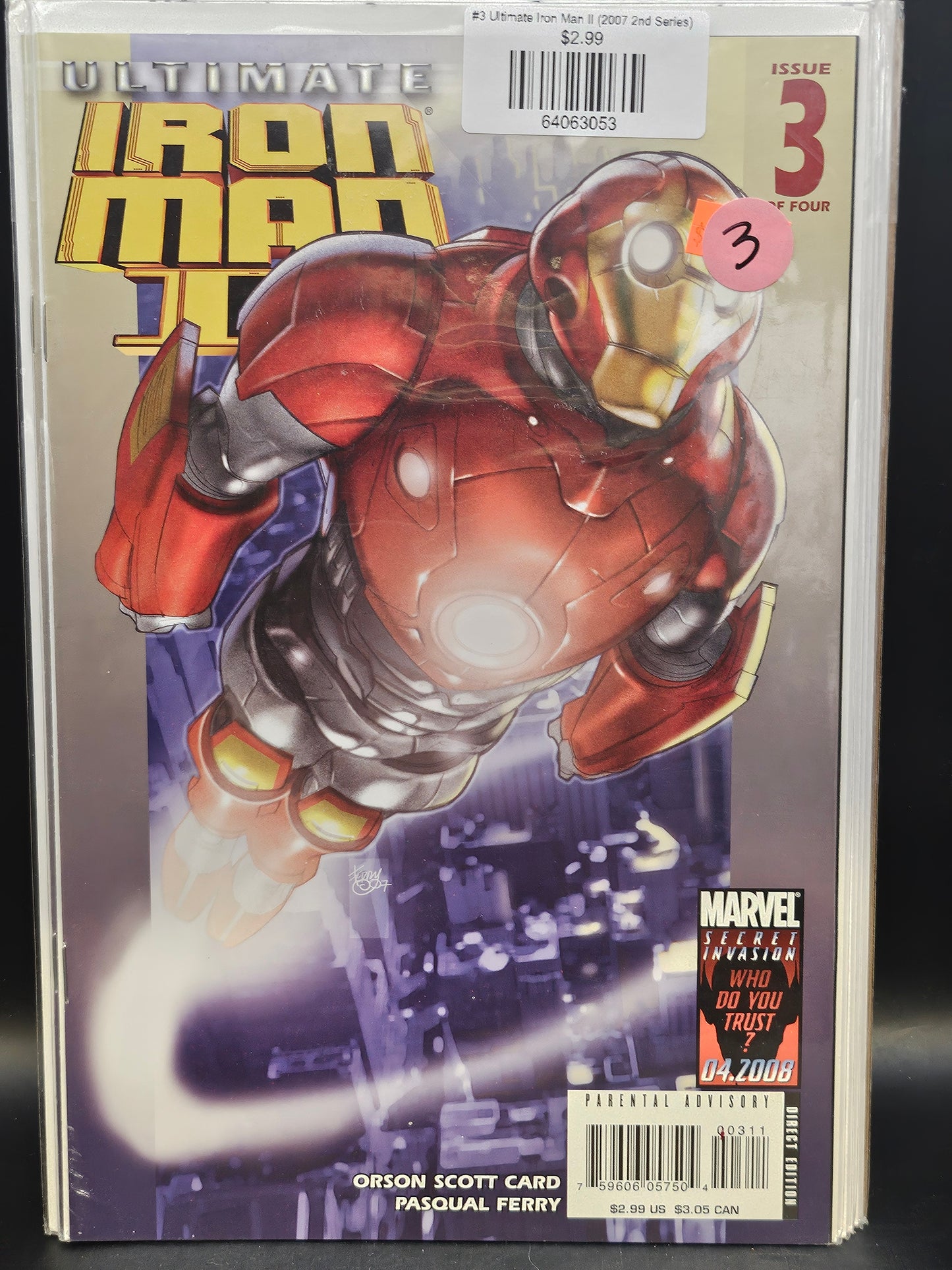 #3 Ultimate Iron Man II (2007 2nd Series)