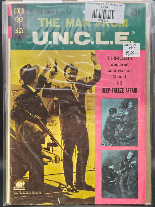 #20 Man from U.N.C.L.E. (1965 Gold Key)