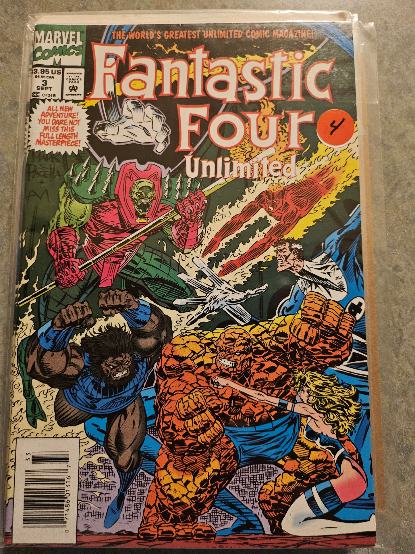 104.102 Fantastic Four – #3 – Unlimited (1993–1995)