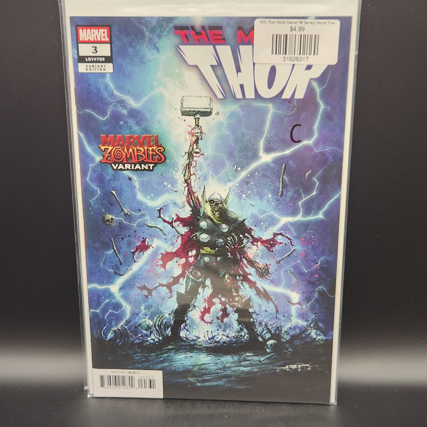 #3C Thor (2025 Marvel 7th Series) Mortal Thor