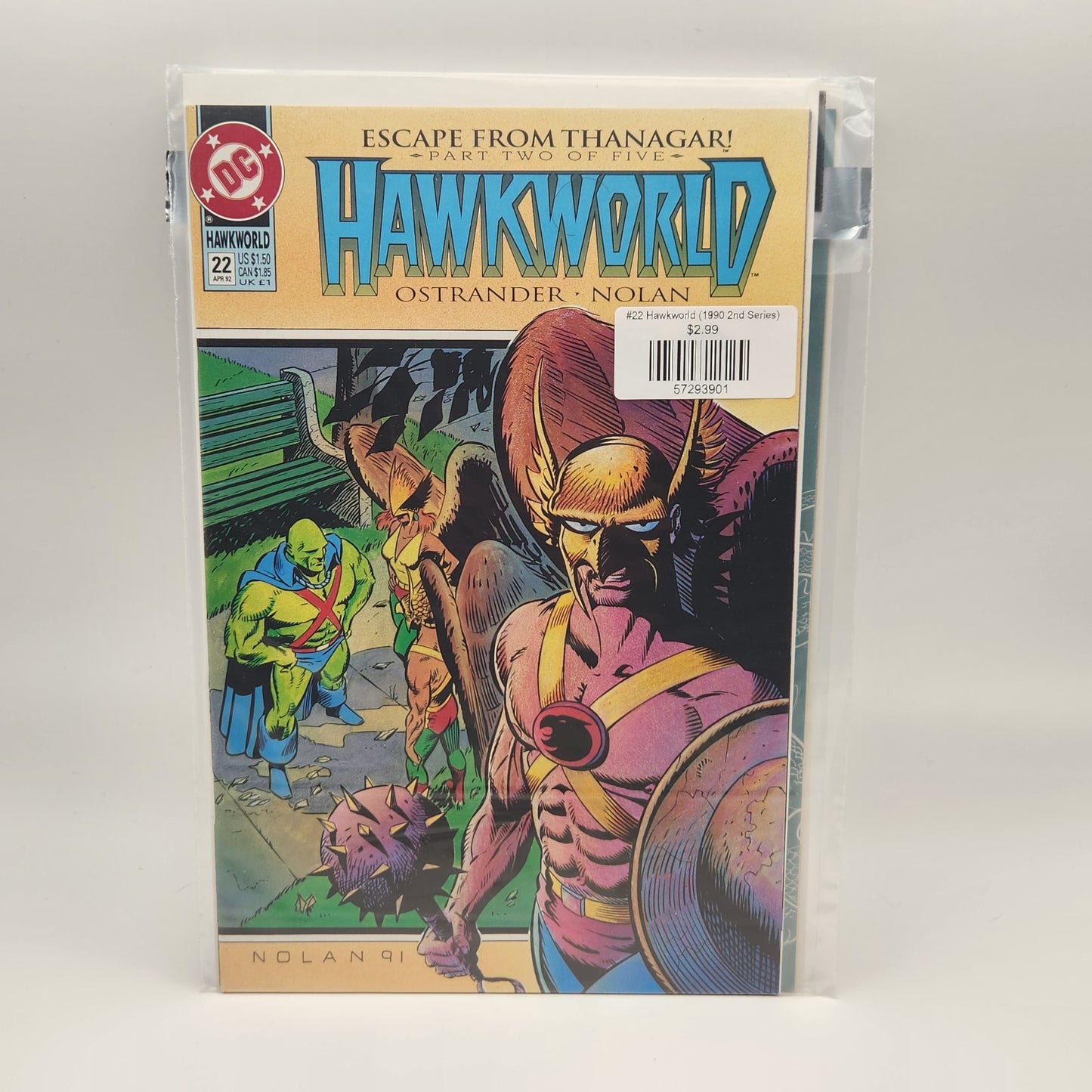 #22 Hawkworld (1990 2nd Series)