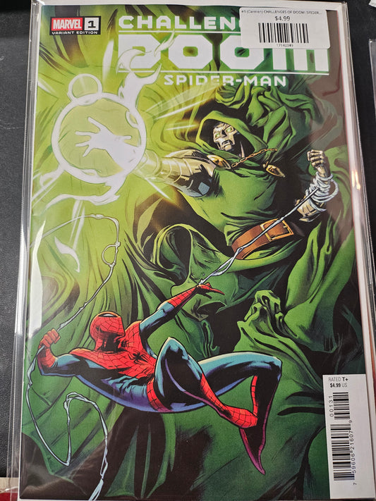 #1 (Carmen) CHALLENGES OF DOOM: SPIDER-MAN (CARMEN CARNERO VARIANT)