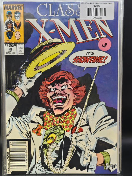 #29n X-Men Classic (1986-1995 Marvel) Classic X-Men