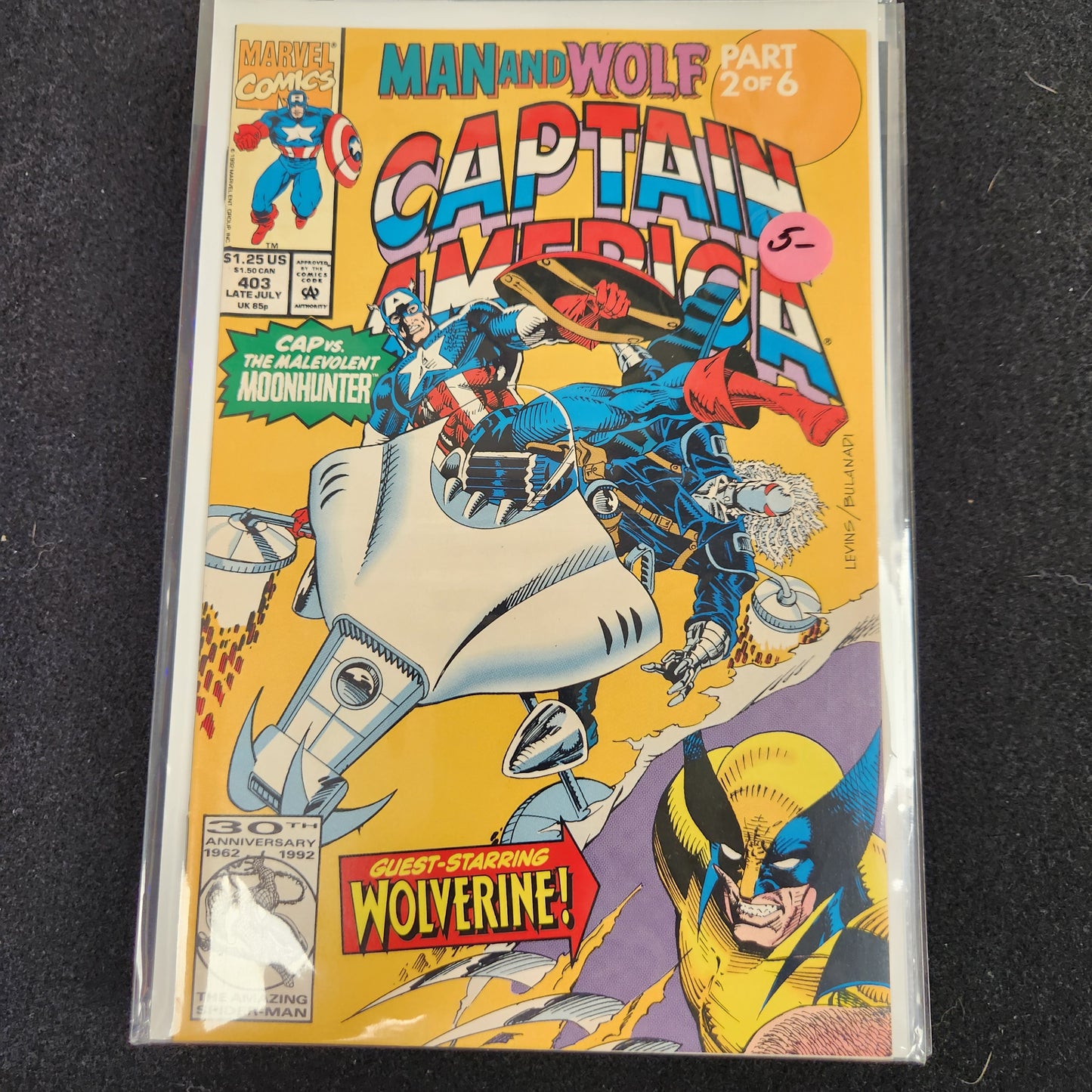 Captain America – Marvel – 1968–1996 – Volume 1 – Ongoing Series – #403