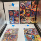 1995 Marvel Flair Annual 5 4 Card Uncut Promo 5"x7" Sheets & Marvel Metal &more