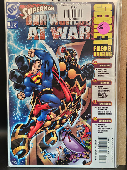 #1 Superman Our Worlds at War Secret Files (2001)