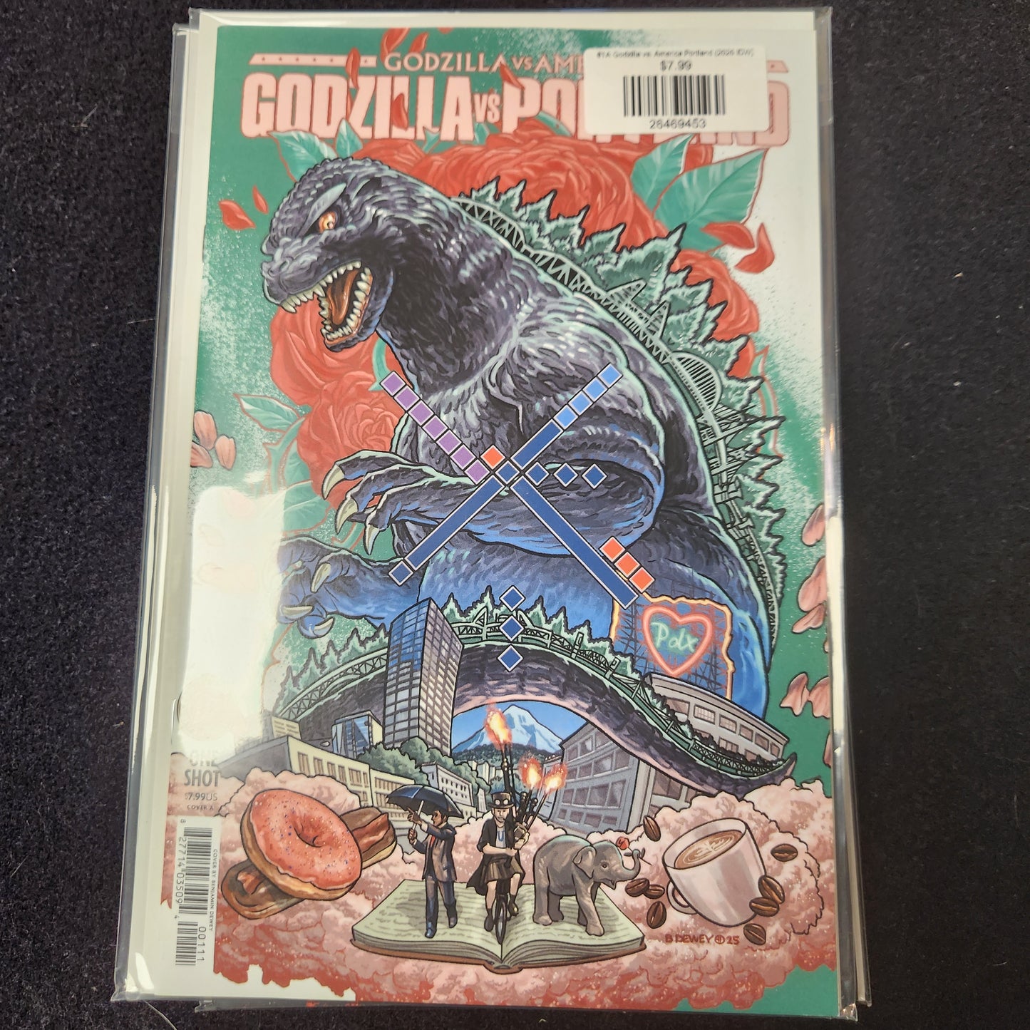 #1A Godzilla vs. America Portland (2026 IDW)