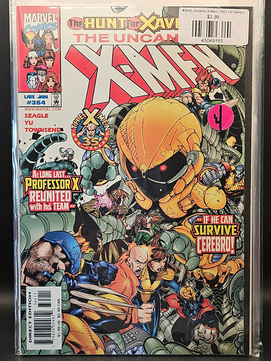 #364d Uncanny X-Men (1963 1st Series)