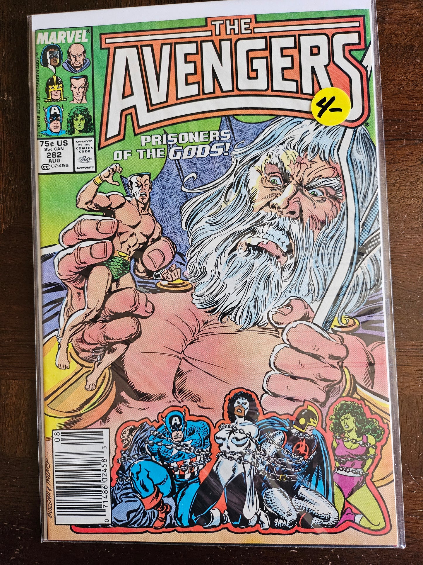 Avengers – Marvel Comics – (1963–1999) – Volume 1 – #282