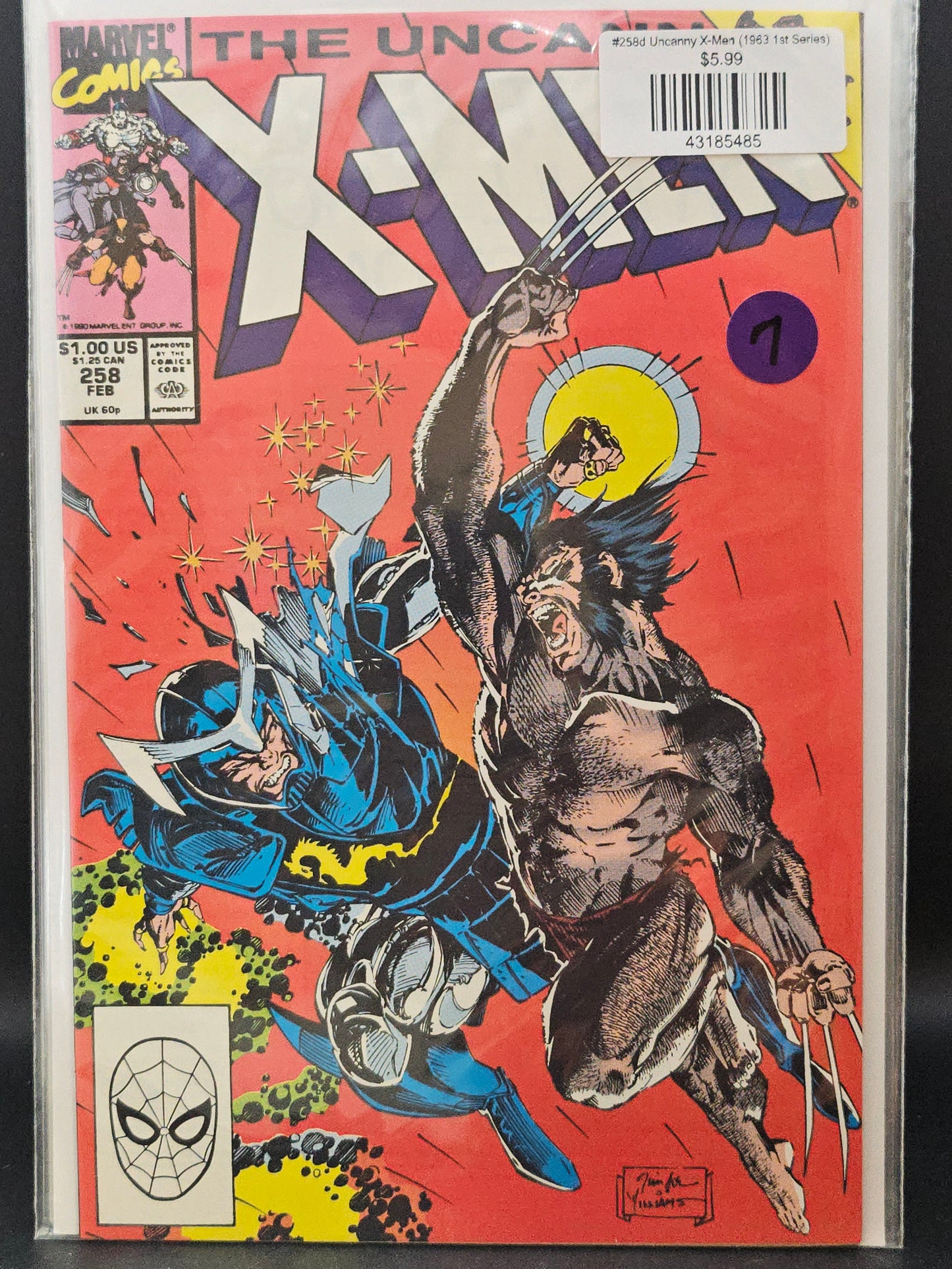 #258d Uncanny X-Men (1963 1st Series)