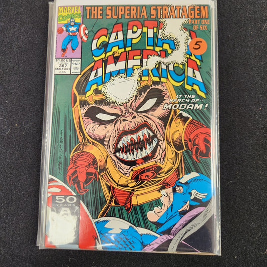 Captain America – Marvel – 1968–1996 – Volume 1 – Ongoing Series – #387