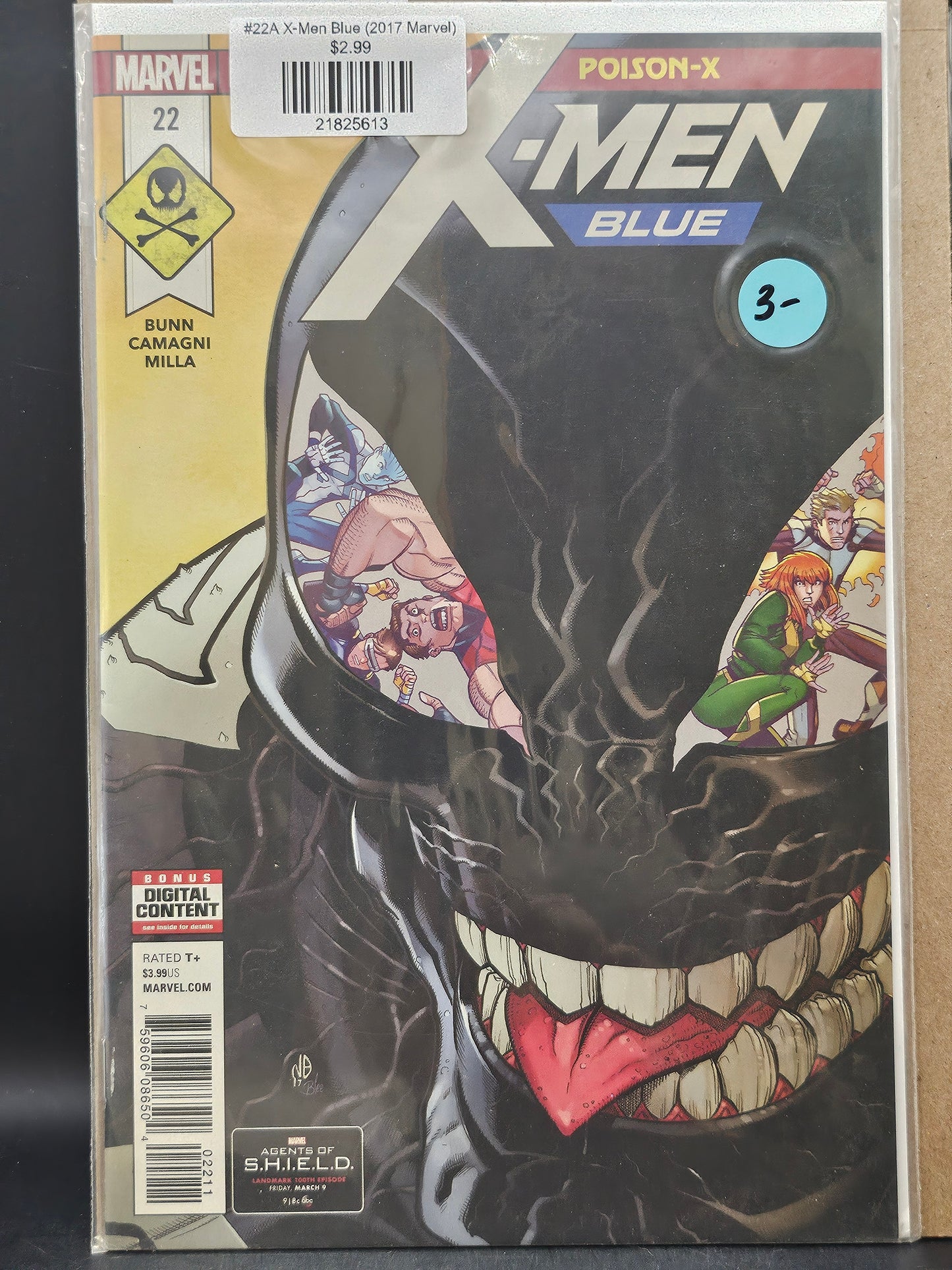#22A X-Men Blue (2017 Marvel)