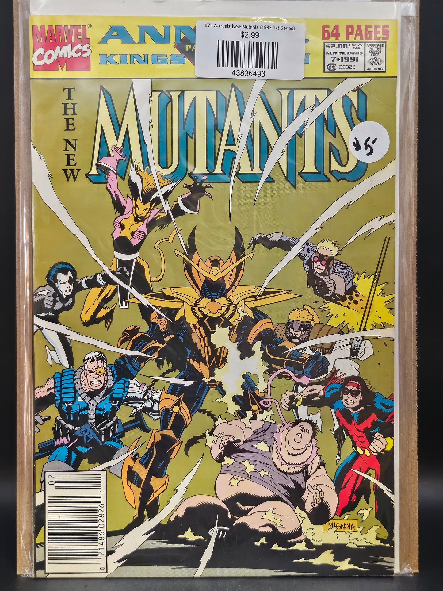 #7n Annuals New Mutants (1983 1st Series)