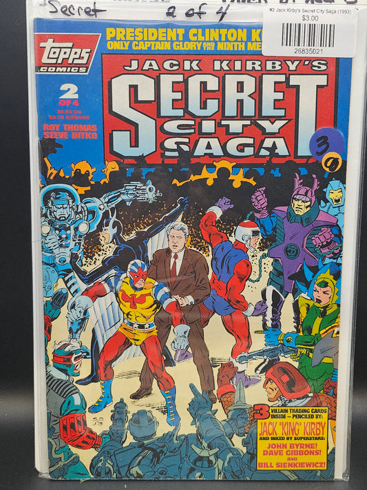 #2 Jack Kirby's Secret City Saga (1993)