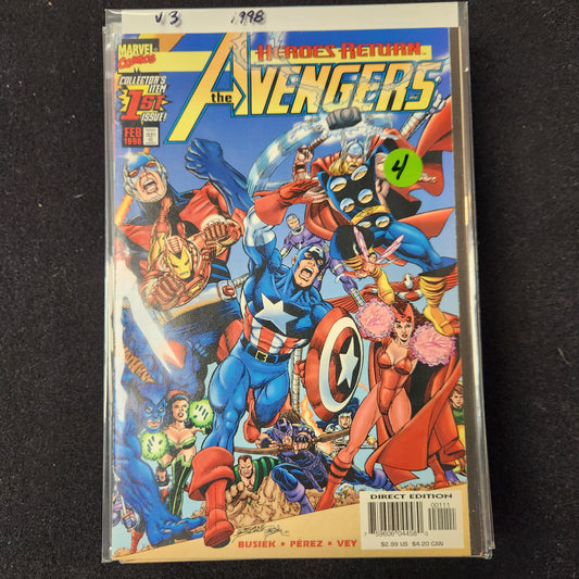 Avengers – Marvel Comics – (1998–2004) – Volume 3 – #1