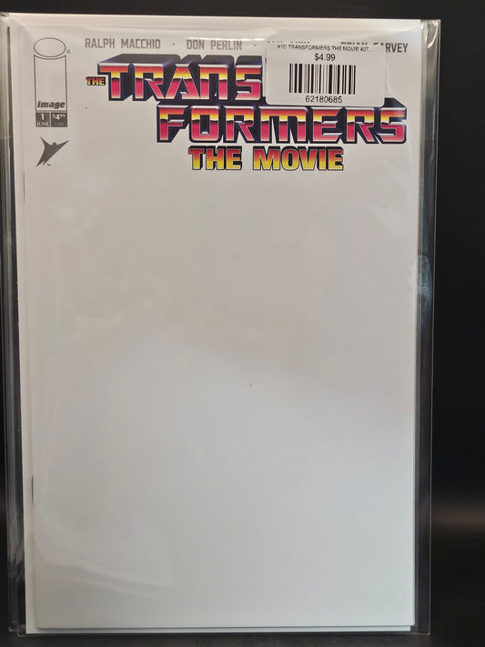 #1D TRANSFORMERS THE MOVIE 40TH ANNIVERSARY EDITION (OF 3 BLANK SKETCH VAR)